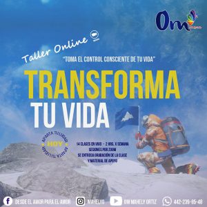 Taller Transforma tu Vida - Mahely Ortiz